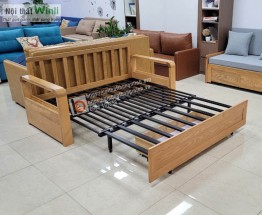 Khung Nan Sắt Sofa Giường Thông Minh