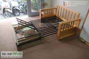 Khung Nan Sắt Sofa Giường Thông Minh