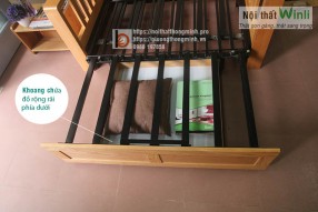 Khung Nan Sắt Sofa Giường Thông Minh