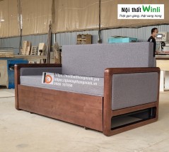 Sofa Giường Gỗ Thông Minh-TN55