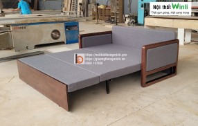 Sofa Giường Gỗ Thông Minh-TN55